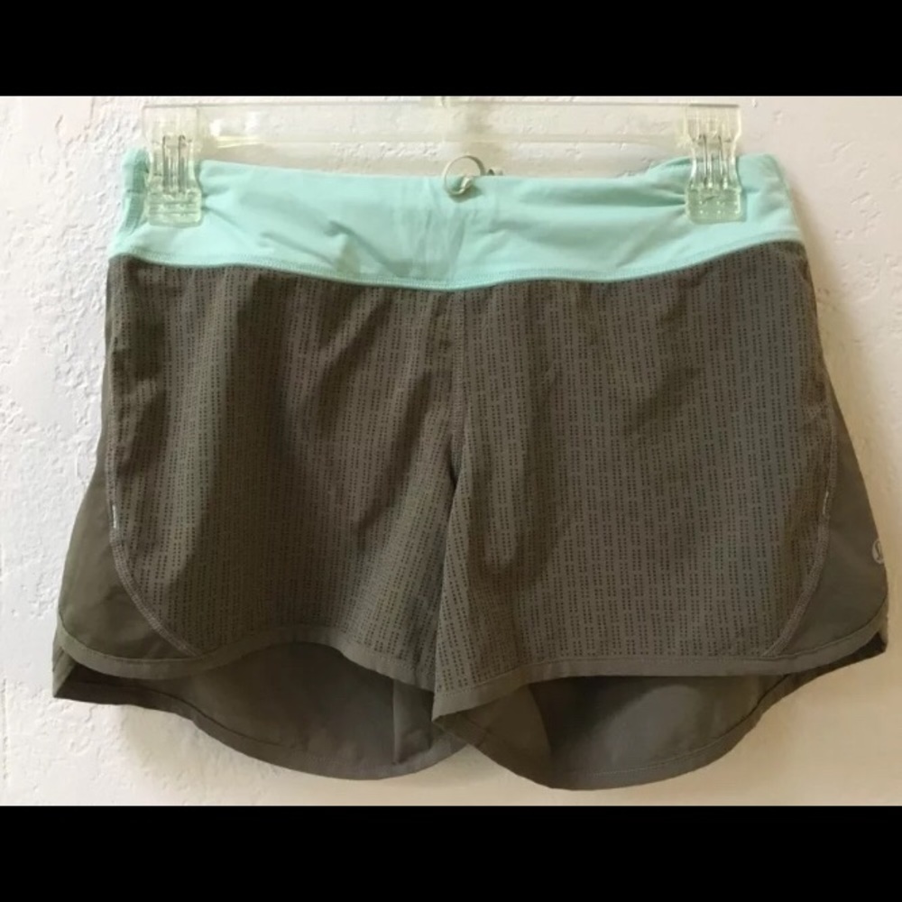 Olive Green Lululemon shorts